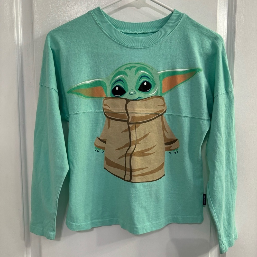 Disney Star Wars The Child Grogu Spirit Jersey Medium Youth Baby Yoda